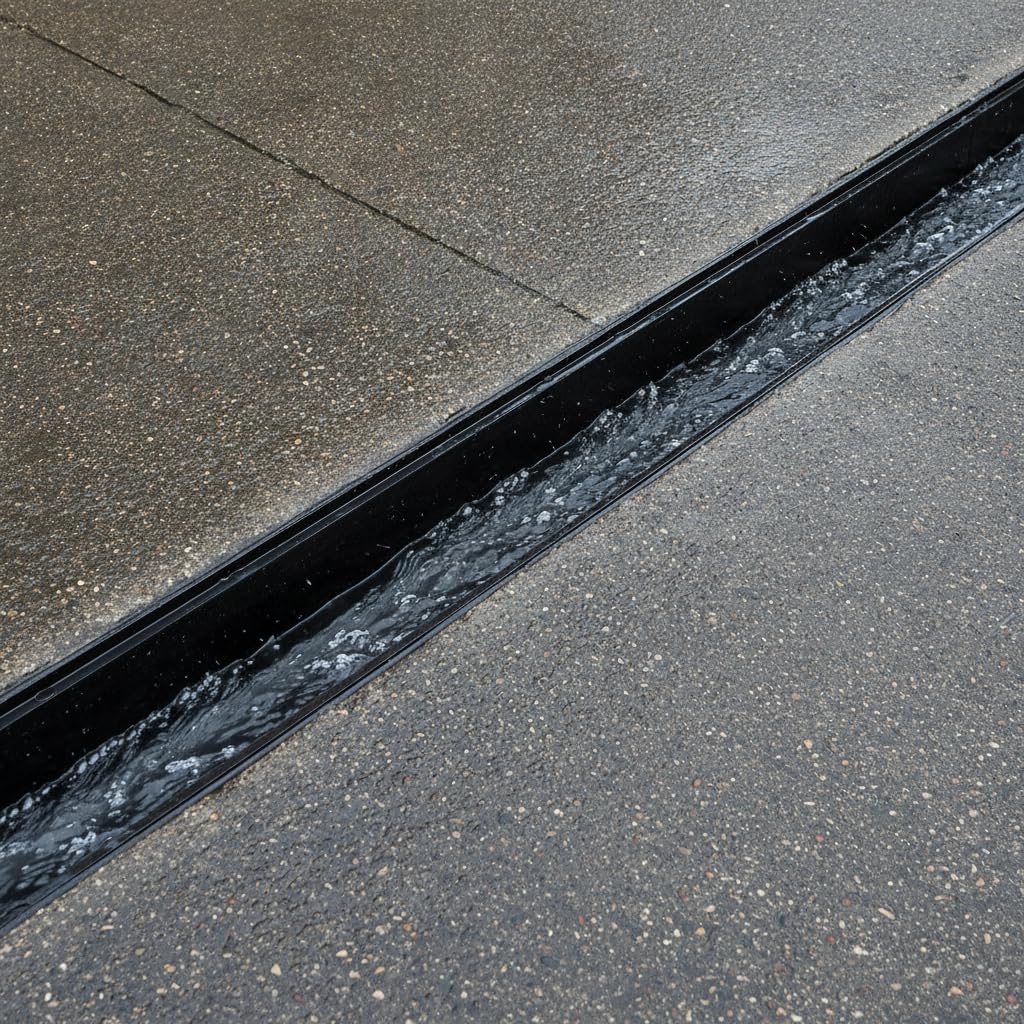 Canal Drenaje HDPE Plástico, U550*500 * 500 (con tapa)