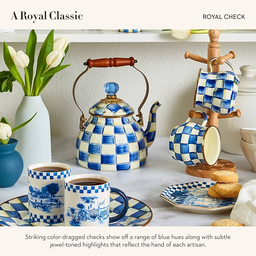 MACKENZIE-CHILDS パーチメント オーバルプレート MacKenzie-Childs, Aurora | Replacements, Ltd.