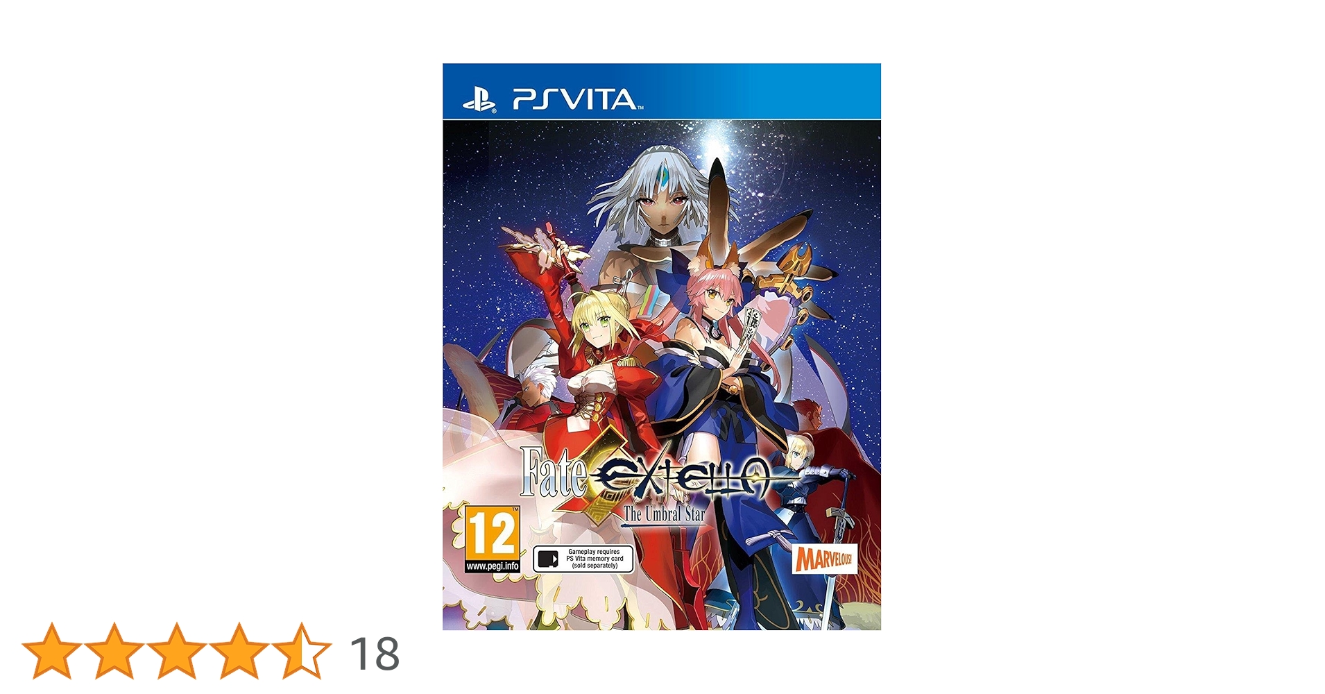 Fate/Extella: The Umbral Star! (PlayStation Vita) : Amazon