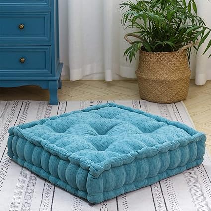 tufted floor pillow