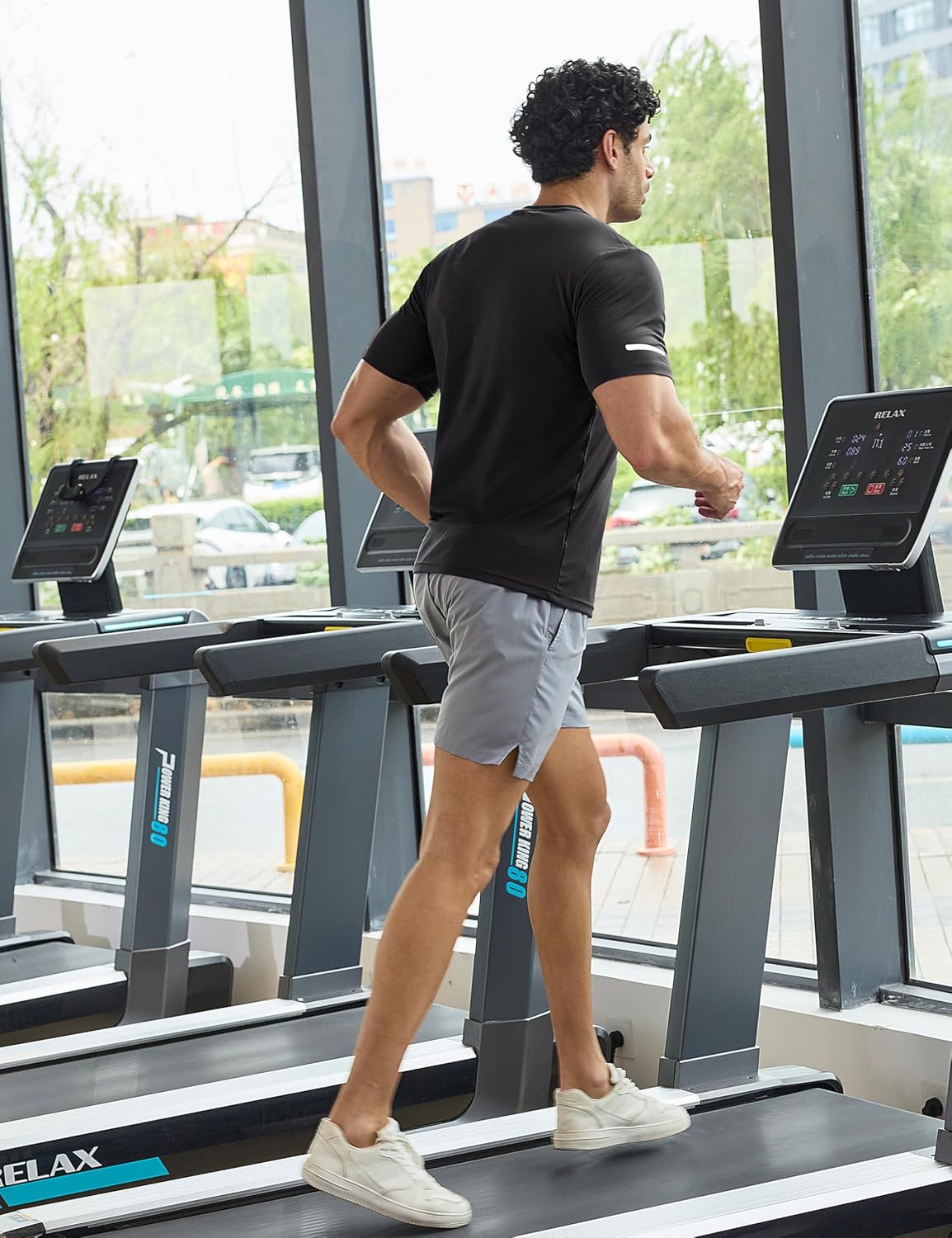 TACVASEN Men's Workout Shirts Short Sleeve Dry Fit Swim UPF 50+ Sun Shirt Crew Neck Athletic T-Shirts Gym T Shirts - Image 2