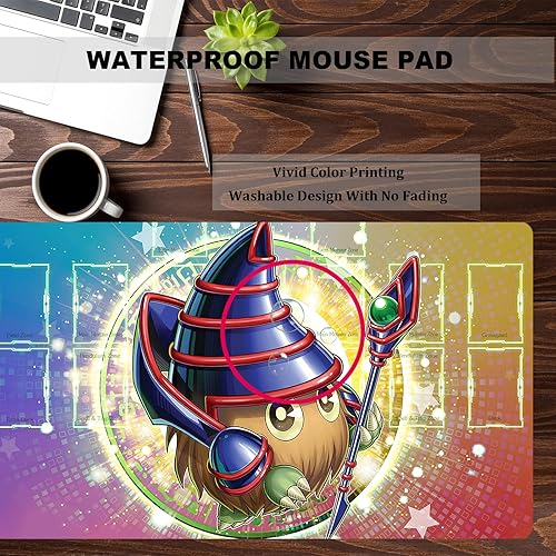 Vista 44 de ygo playmat Duel Mat - Tapete de goma para juegos de cartas de 23.6 x 13.7 pulgadas (A-Bao A Qu) A-bao a Qu,Ominous Omen,Alma espada