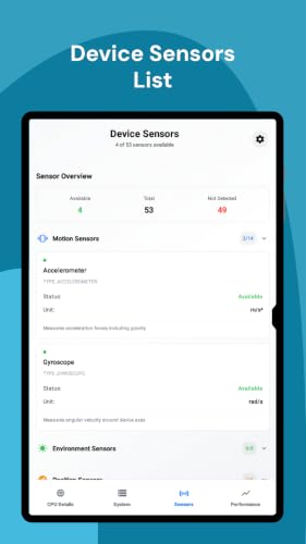 CPU Info Detector PRO – vue 4