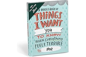 Em & Friends Meaningful Gift for Boyfriend Terrible Fill-in-the-Blank Book