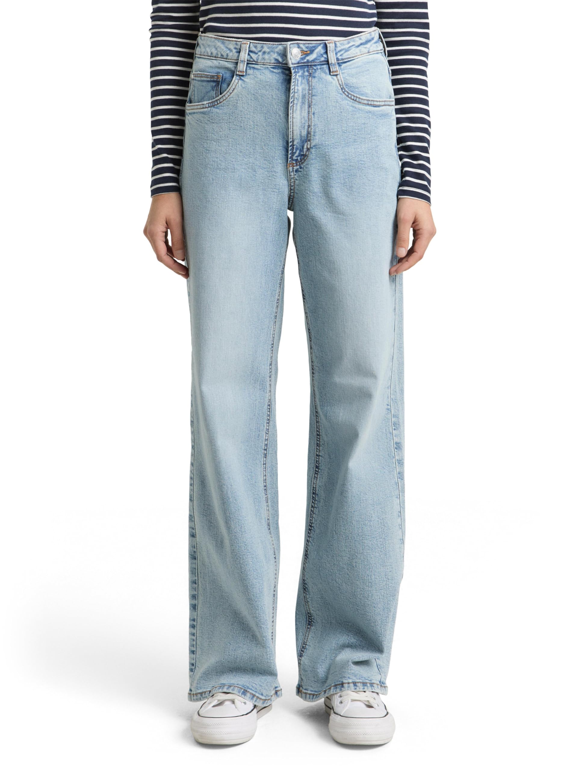 TOM TAILOR Damen TTMADINA Wide Jeans