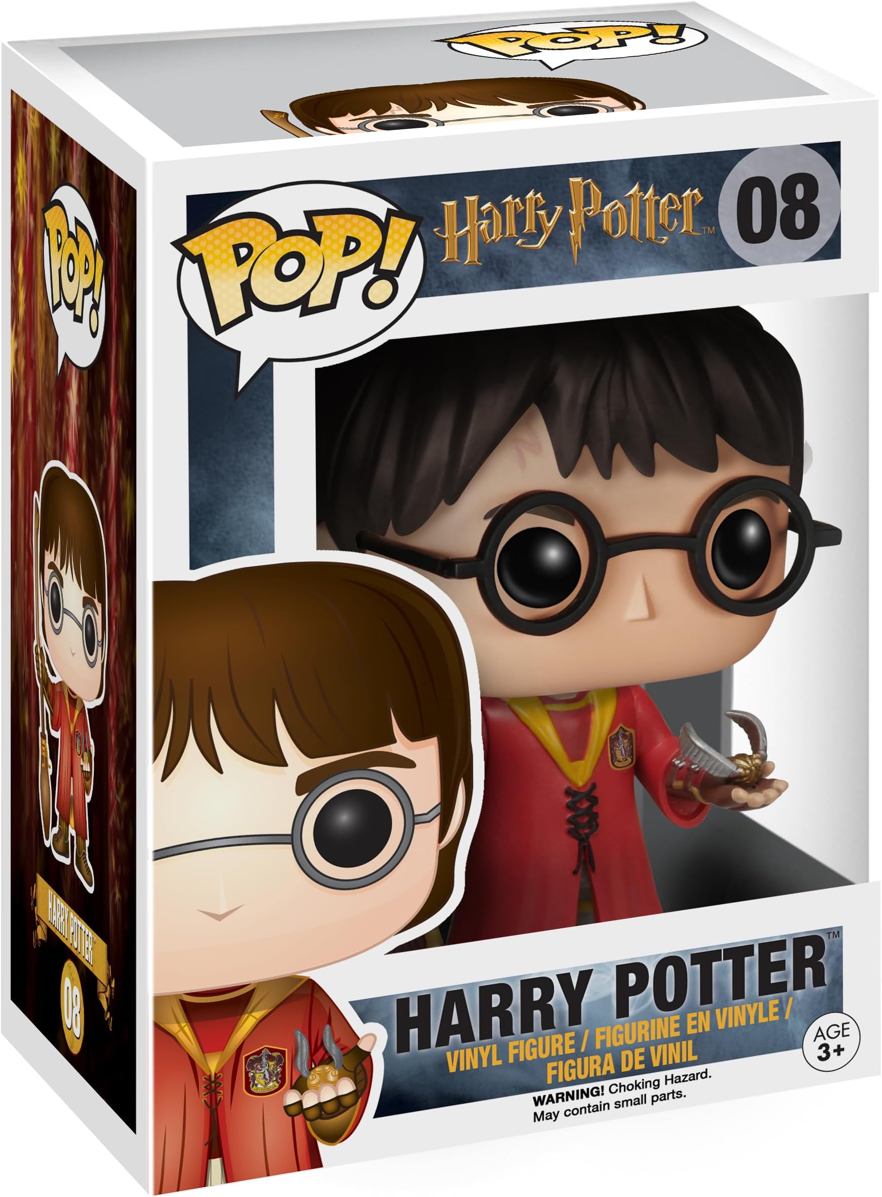Pop! Movies: Harry Potter - Quidditch Robes - Collectable Vinyl Figure - Gift Idea - Official Merchandise - Toys for Kids & Adults - Harry Potter Fans - Model Figure for Collectors and Display