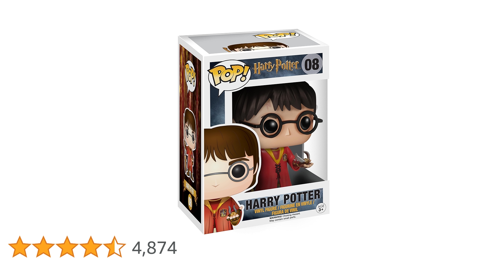 FUNKO - 限定FUNKO POP!  ハリーポッター  イーロップのふくろう百貨店　限定 Amazon.co.jp: ファンコポップ ハリーポッター#08 「ハリー