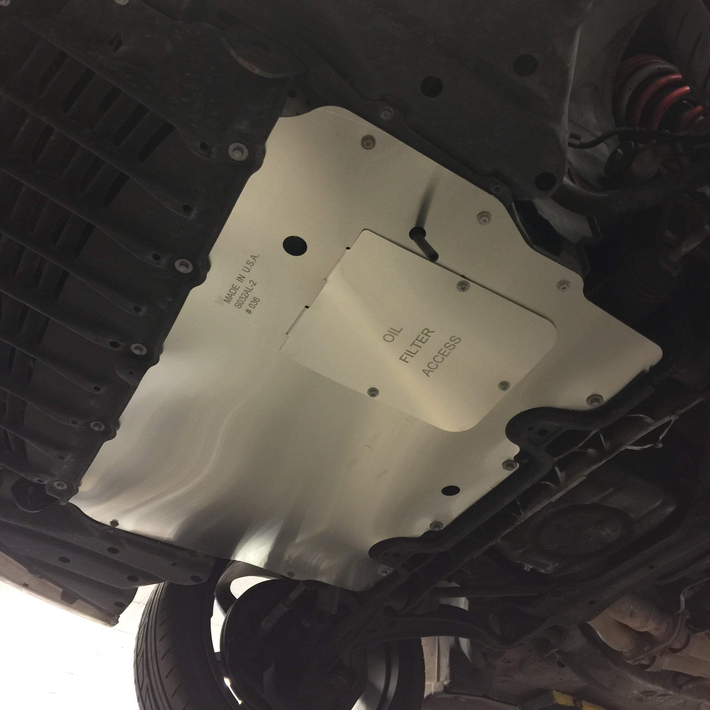 Aluminum Engine Splash ShieldGuardUnder TraySkid Plate for SC400 product thumbnail 3