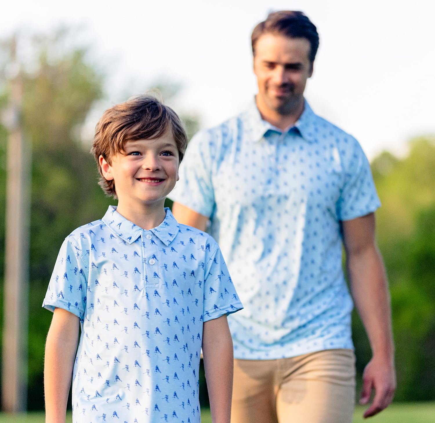 ChalkTalkSPORTS Hockey Short Sleeve Polo Shirts - Mens Hockey Performance Sport Polo - Youth & Adult Sizes - Image 2