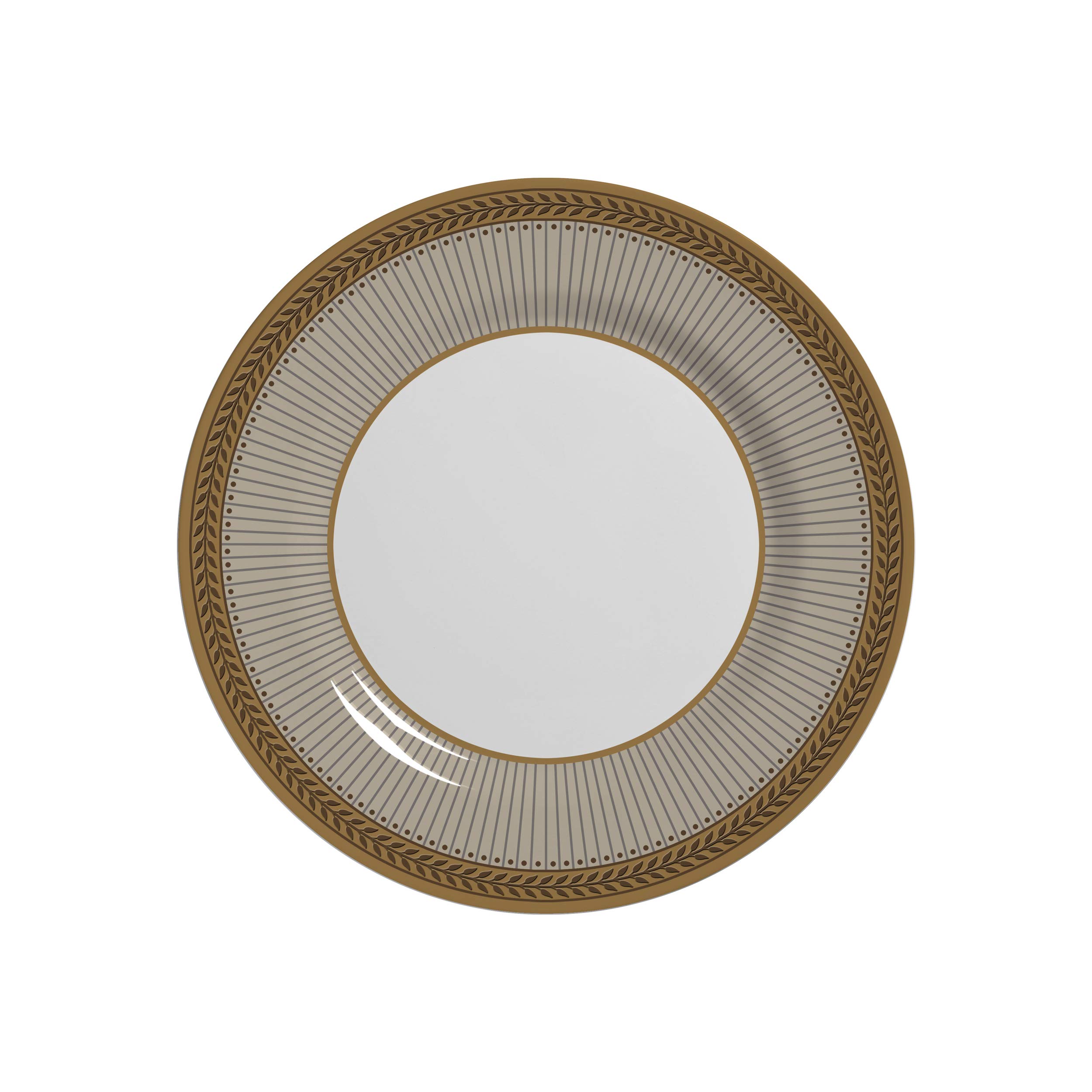 Alleanza Celebrate Fendi 1075 Conjunto de 6 Pratos, Padrão, Branco