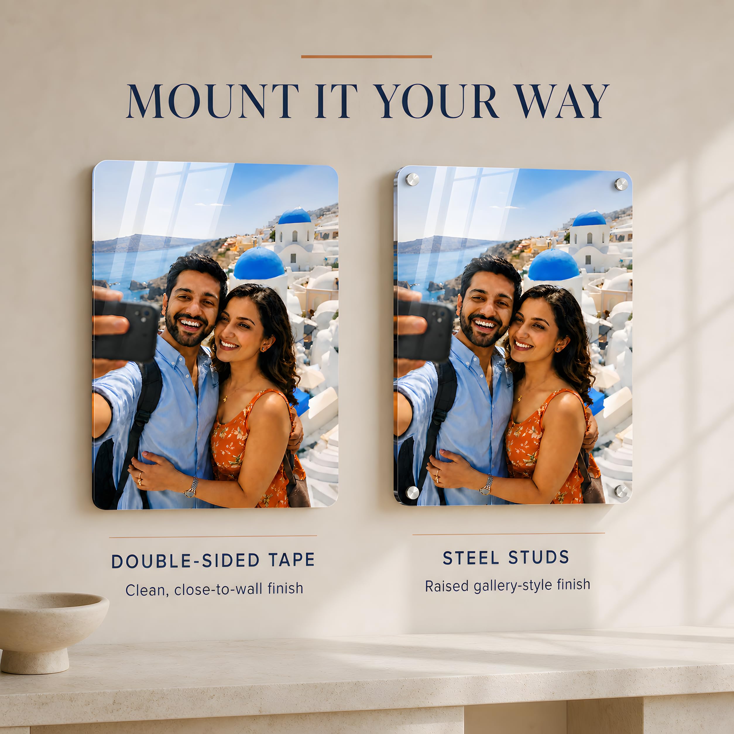 Custom Acrylic Wall Photo Frame - Glossy Finish -5