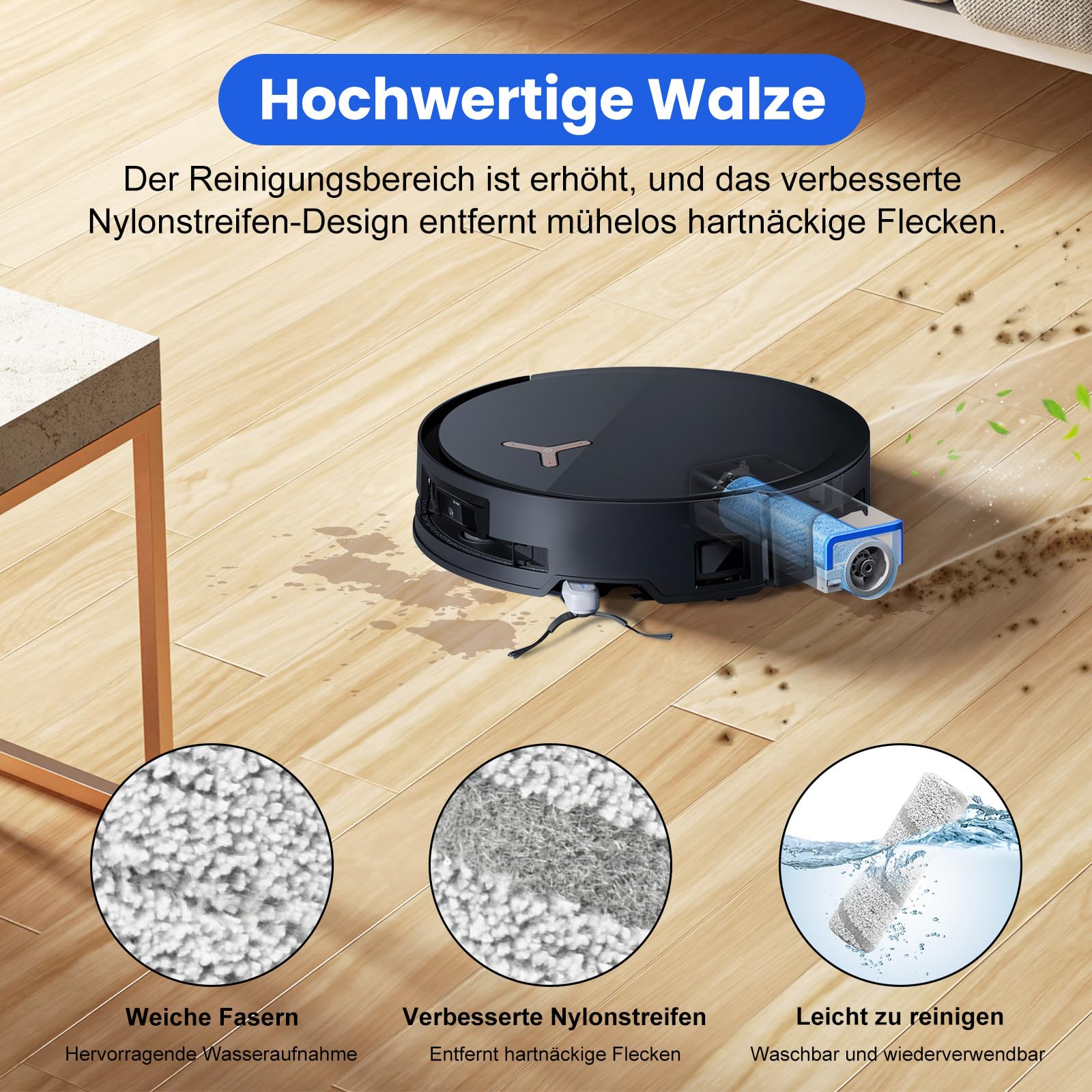 Zestaw 21 akcesoriów do robota odkurzającego Ecovacs Deebot X9 Pro Omni / X11 Pro, 1 szczotka główna, 2 wałki do czyszczenia mopa, 6 worków na kurz, 6 szczotek bocznych, 4 filtry HEPA, 1 szczotka do