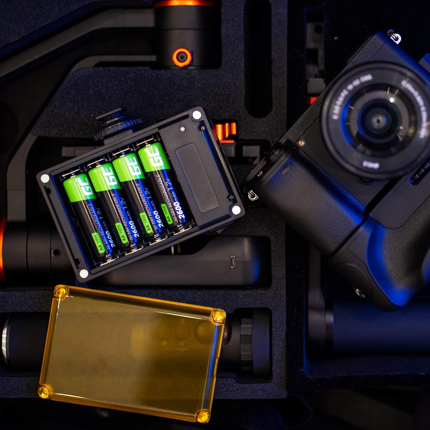 Green Cell 2600 mAh 1.2 V 4 Pieces Pre-Charged NI-MH AA Batteries - Batteries AA/Mignon, Ready to Use, Strong Performance, Low Self-Discharge, Rechargeable Battery, No Memory Effect
