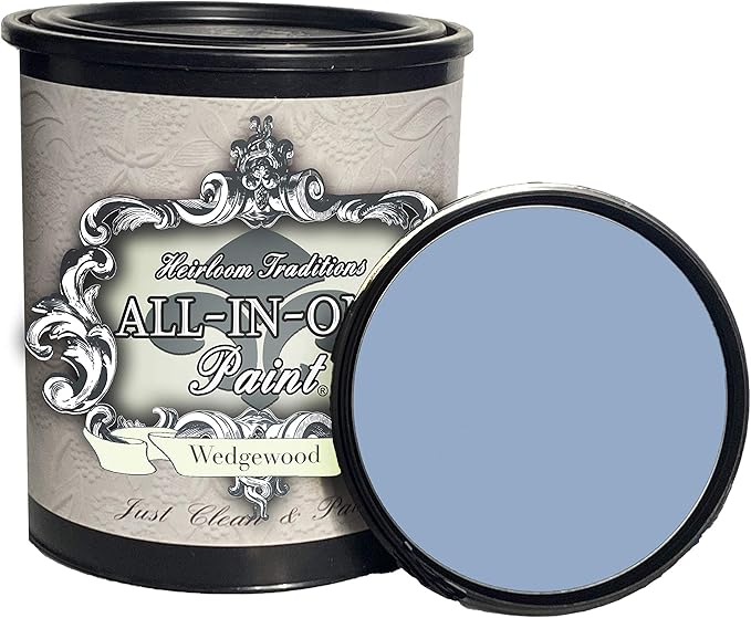 Wedgewood Blue, Heritage Collection All In One Chalk Style Paint (NO