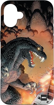 Godzilla Comic Art Destruction Case for iPhone 16 Plus