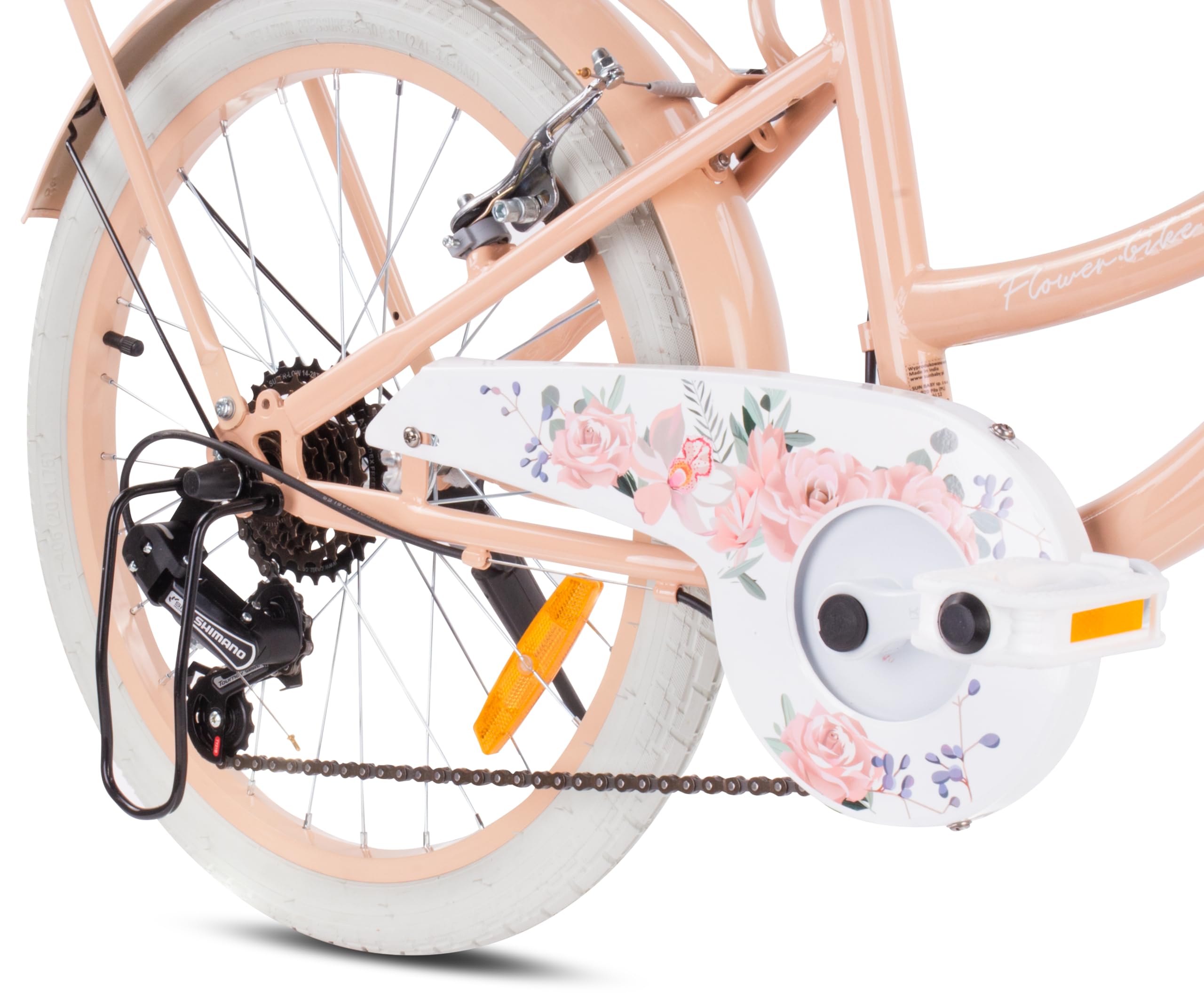 sun baby Flower Bike bici bambina 20 pollici 6 velocità Shimano