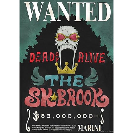 Amazon Com Tokiwa Tusho Anime One Piece Official Licensed Wanted Poster Posters Prints