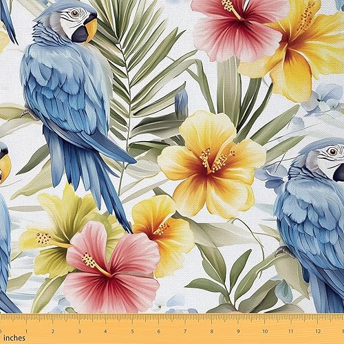 Miniatura 15 de Tela bohemia por yarda para proyectos de bricolaje, tela bohemia con estampado geométrico de rayas étnicas al aire libre para niños y niñas, tela