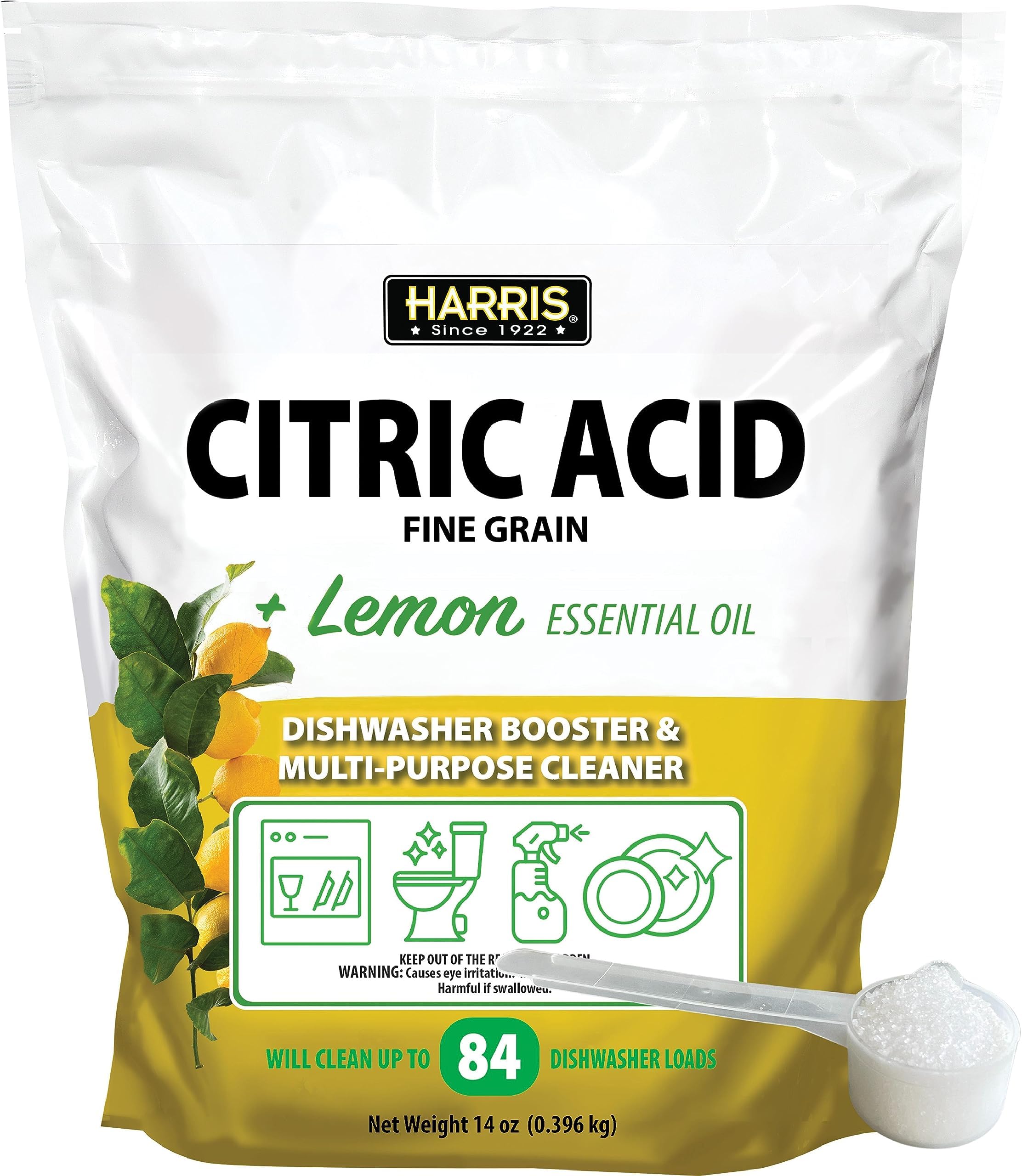 Lemi Shine Dish Detergent Booster, Hard Water Stain Remover