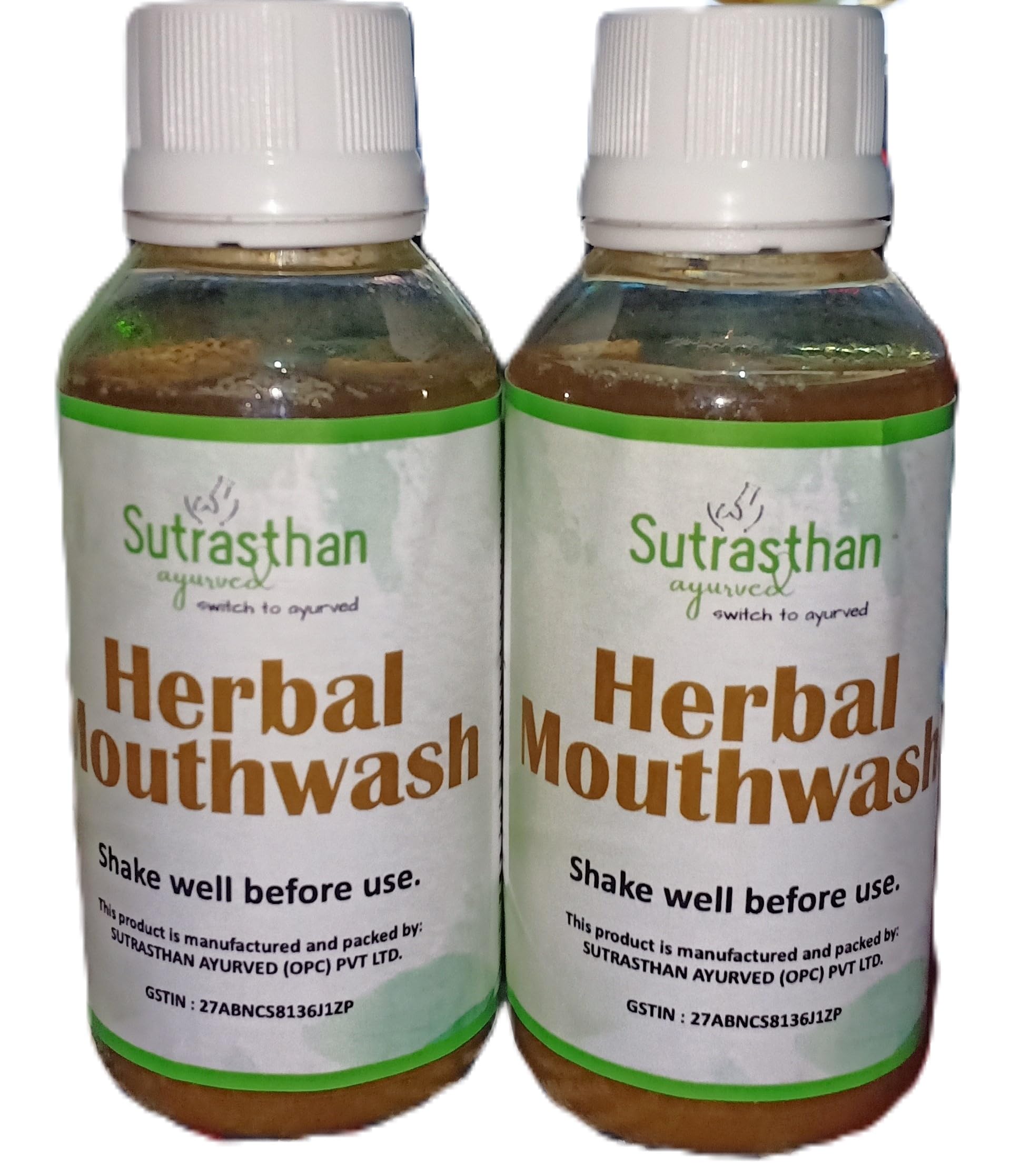 "Herbal mouthwash for fresh breath" 100 ml. (Pack of 2)-picture-13