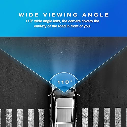 Miniatura 3 de TYPE S TOURING ITEMS S1 HD - Cámara de tablero de coche 1080P (True 720P) con sensor G integrado, grabación de 30 FPS, fácil instalación, tarjeta