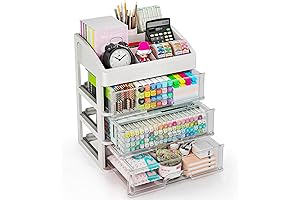 3-Drawer Desktop Organizer: The Perfect Craft Room Essential