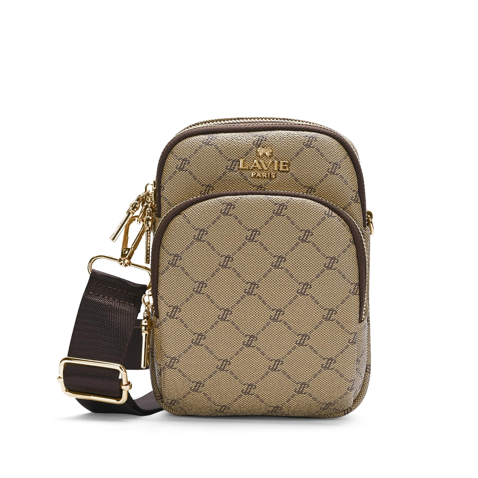 Women's Mason Mobile VT 3 Compartment Crossbody Sling Bag | Ladies Purse Handbag | Gift for Women-image-42