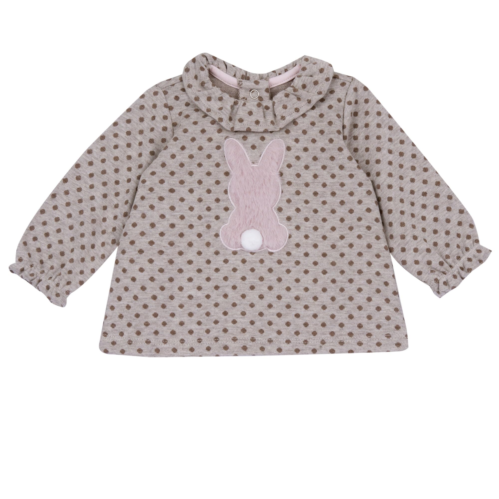 Chicco, Completo Neonato con Maglietta e Pantaloni, in Morbido Tessuto, Abbigliamento Bambina 0-24 Mesi, Idee Regalo Nascita, Designed in Italy