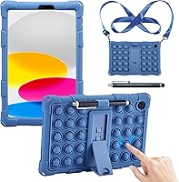 Vista 1 de Para TCL TAB 8 Plus 9138S/TAB 8 WiFi 9132X/TAB 8 LE 9137W Funda para tableta, amigable con los niños, cubierta de correa de hombro con soporte