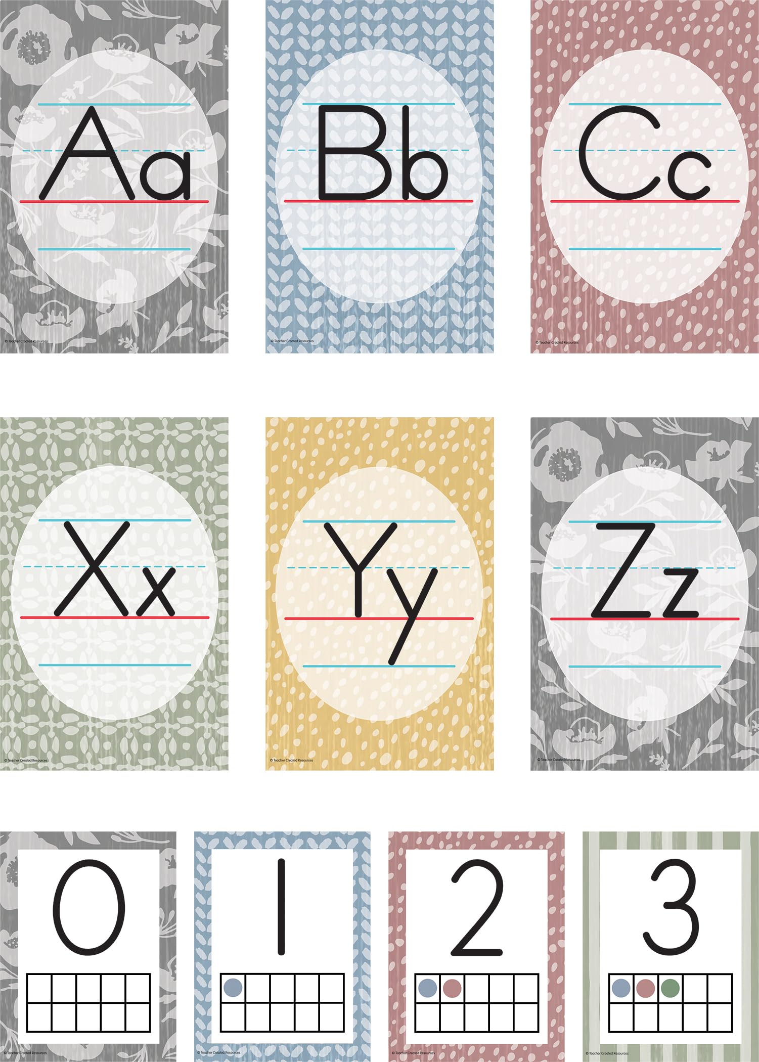 Teacher Created Resources Classroom Cottage Alphabet Bulletin Board (TCR7171)