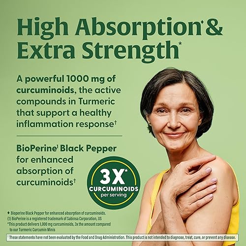 Miniatura 4 de MegaFood Suplemento de cúrcuma de acción rápida - clínicamente estudiado - Suplementos articulares para hombres y mujeres - con pimienta negra para