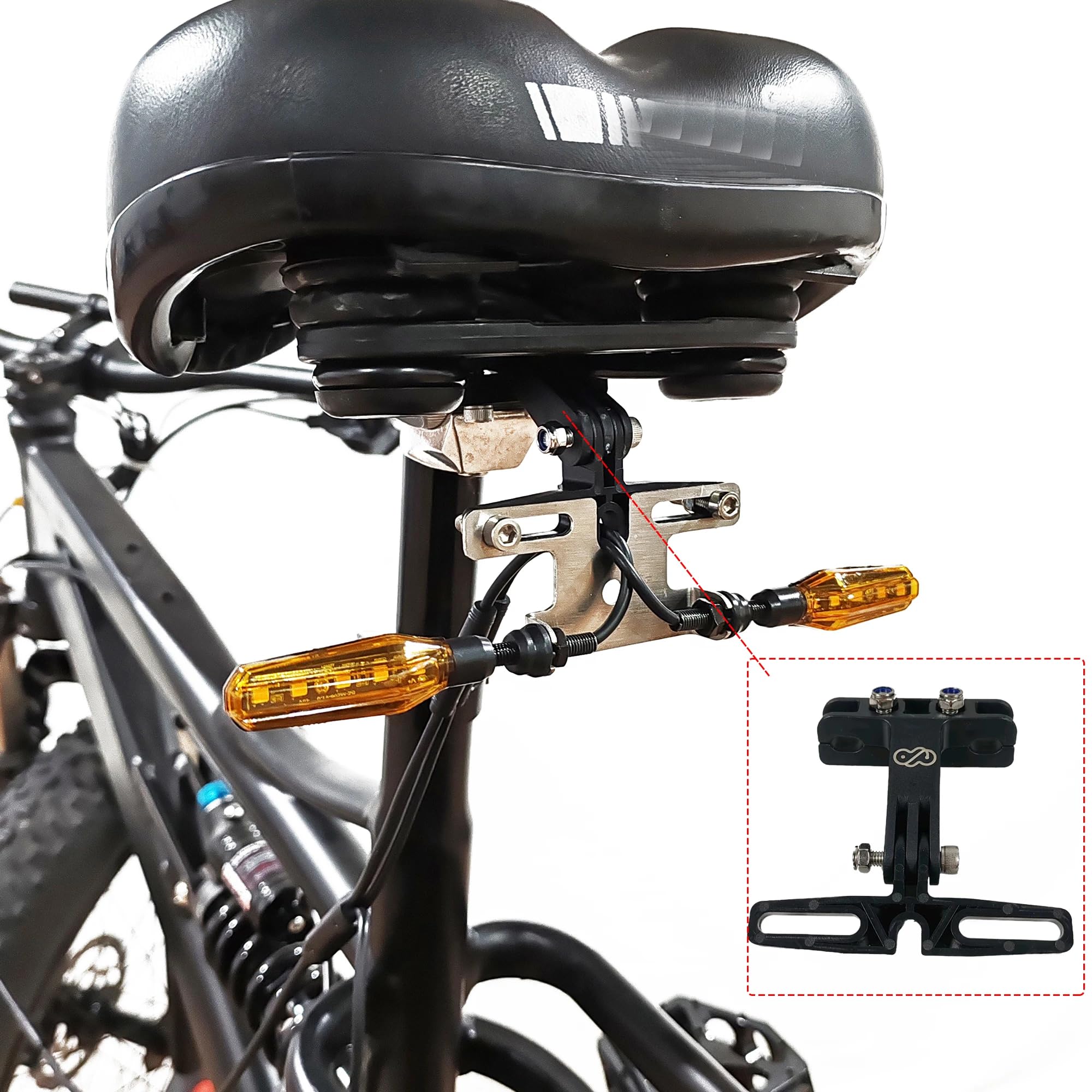 Elektrisches Fahrrad 36V 48V 52V 72V Lenklicht Set Kit Schalter Links Rechts Turn