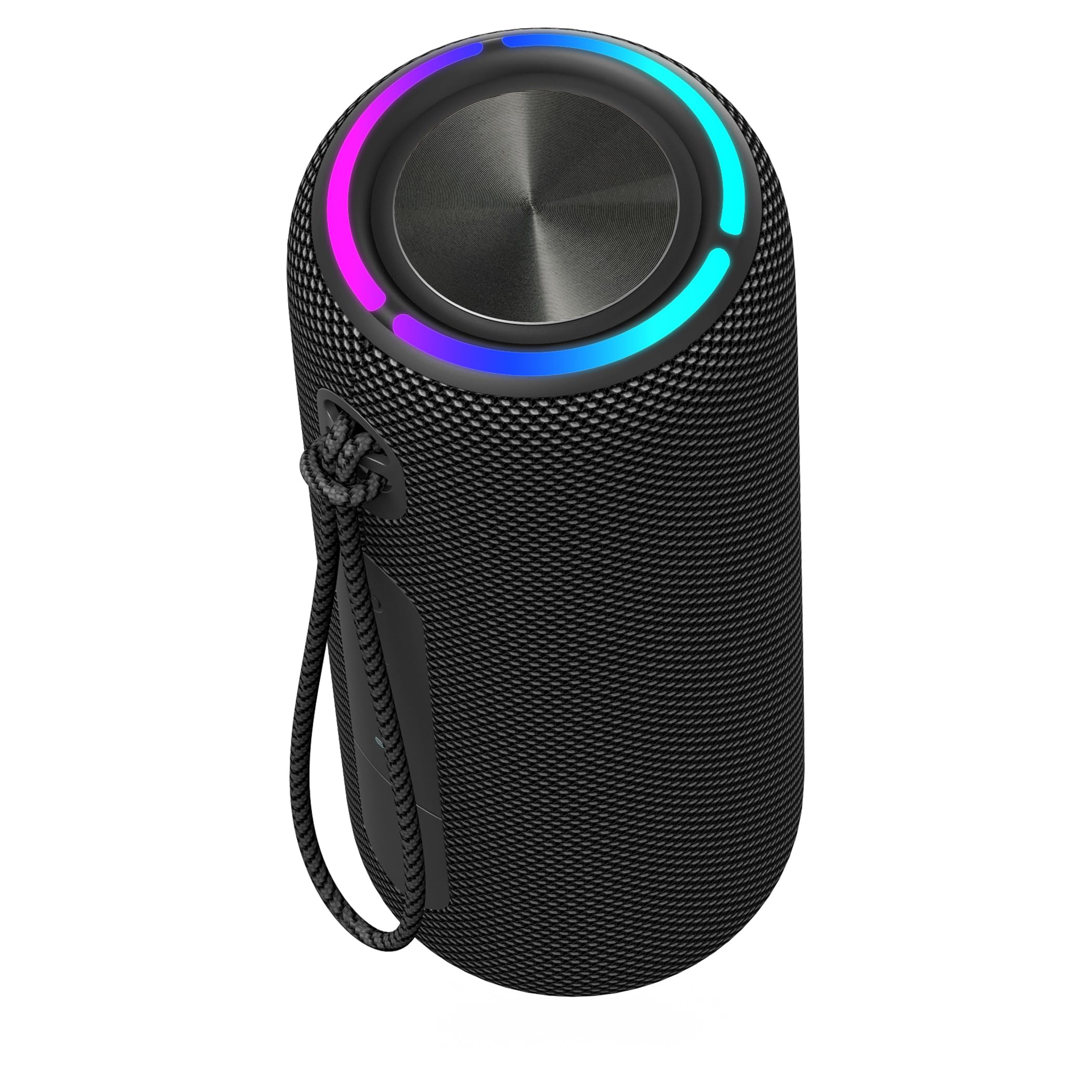 SIRIUS 2 NERO Altoparlante Bluetooth, IPX7 Impermeabile, 20W, LED, Batteria 3600mAh, Nero