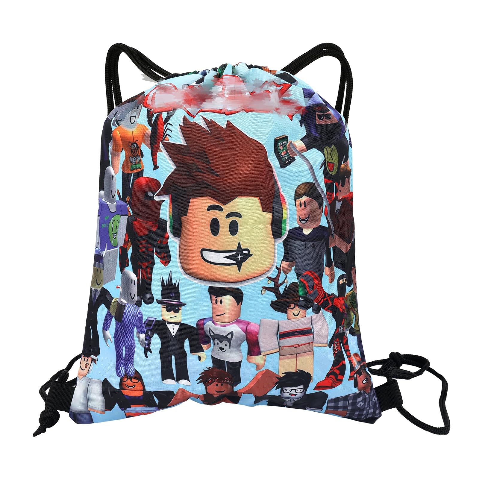 NTGFU Gamer Drawstring Bags, Swimming Bags for Kids, Waterproof Gym Bag for Kids Adults Teenagers School Sports Travel â image 1