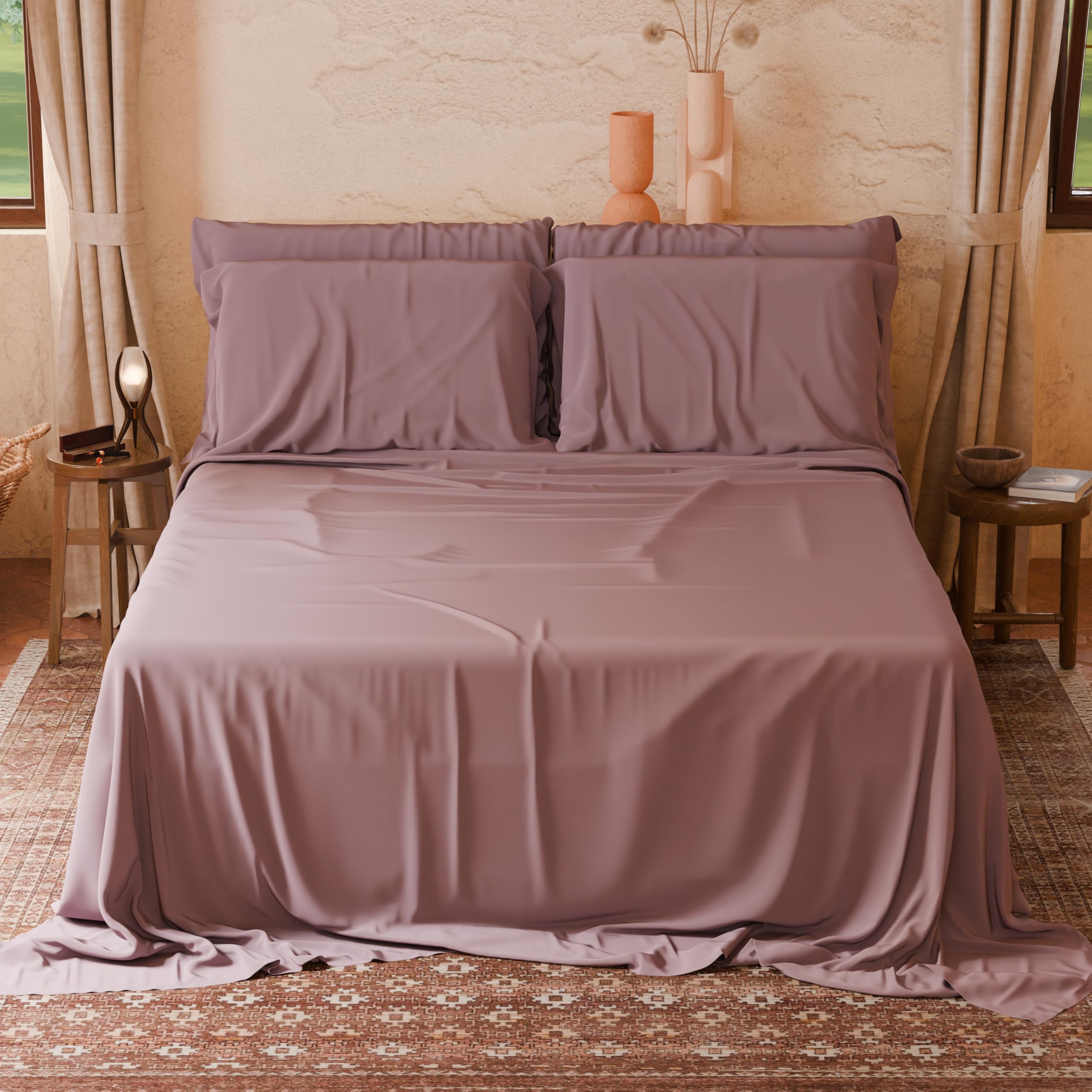PETTI Artigiani Italiani-Piece Single Sheet Set, Soft and Breathable, Complete Bed Set including Top Sheet - Image 2