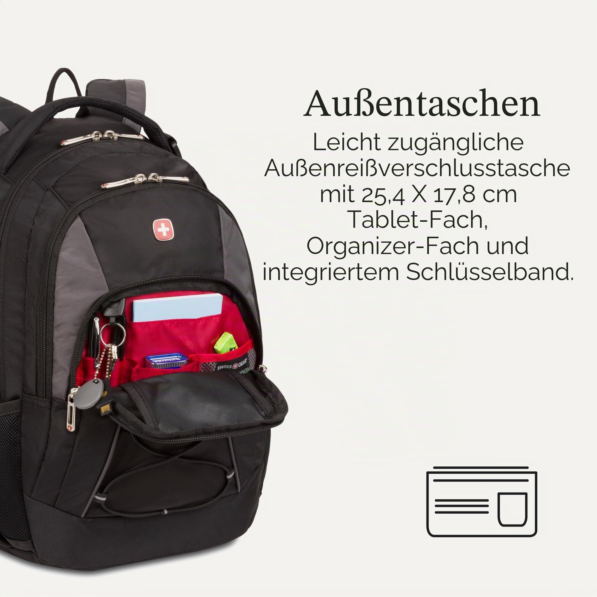 Swiss Gear Unisex 1186 Bungee-rucksack Rucksack (1er Pack)