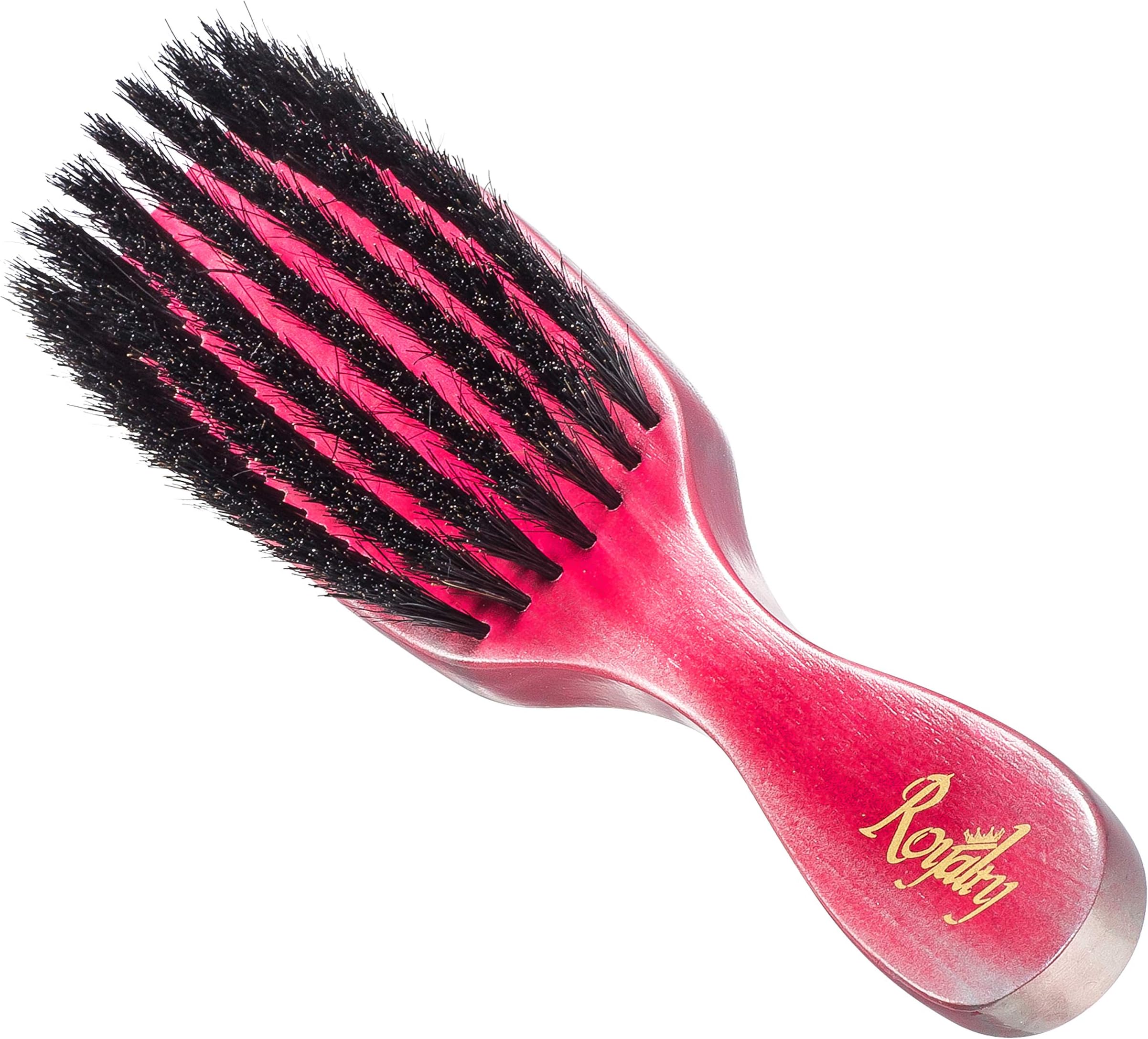 Royalty By Brush King Wave Brush #715-7 Row Soft Brush - From The Maker Of Torino Pro 360 Wave Brushes