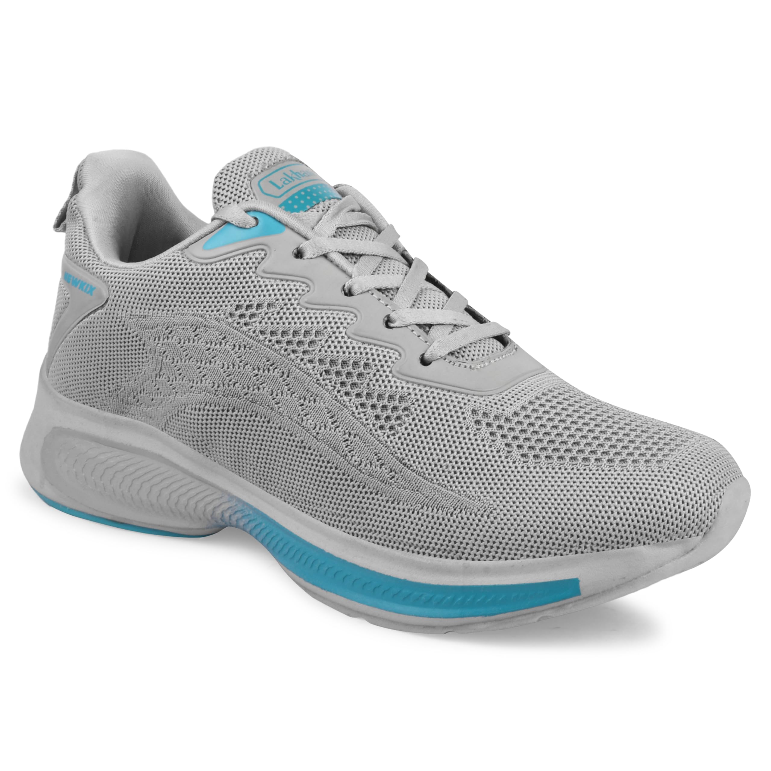 Lakhani aashirwad Multiplay Sports Shoes | Stylish Lightweight Sports Shoes with Tilt Lacing, Long Lasting Comfort & Non-Marking Outsole (Light Grey, 6) (B0D78RVVNM) Amazon Price History, Amazon Price Tracker