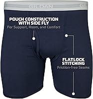 Vista 3 de Gildan Men's Underwear Boxer Briefs, Multipack