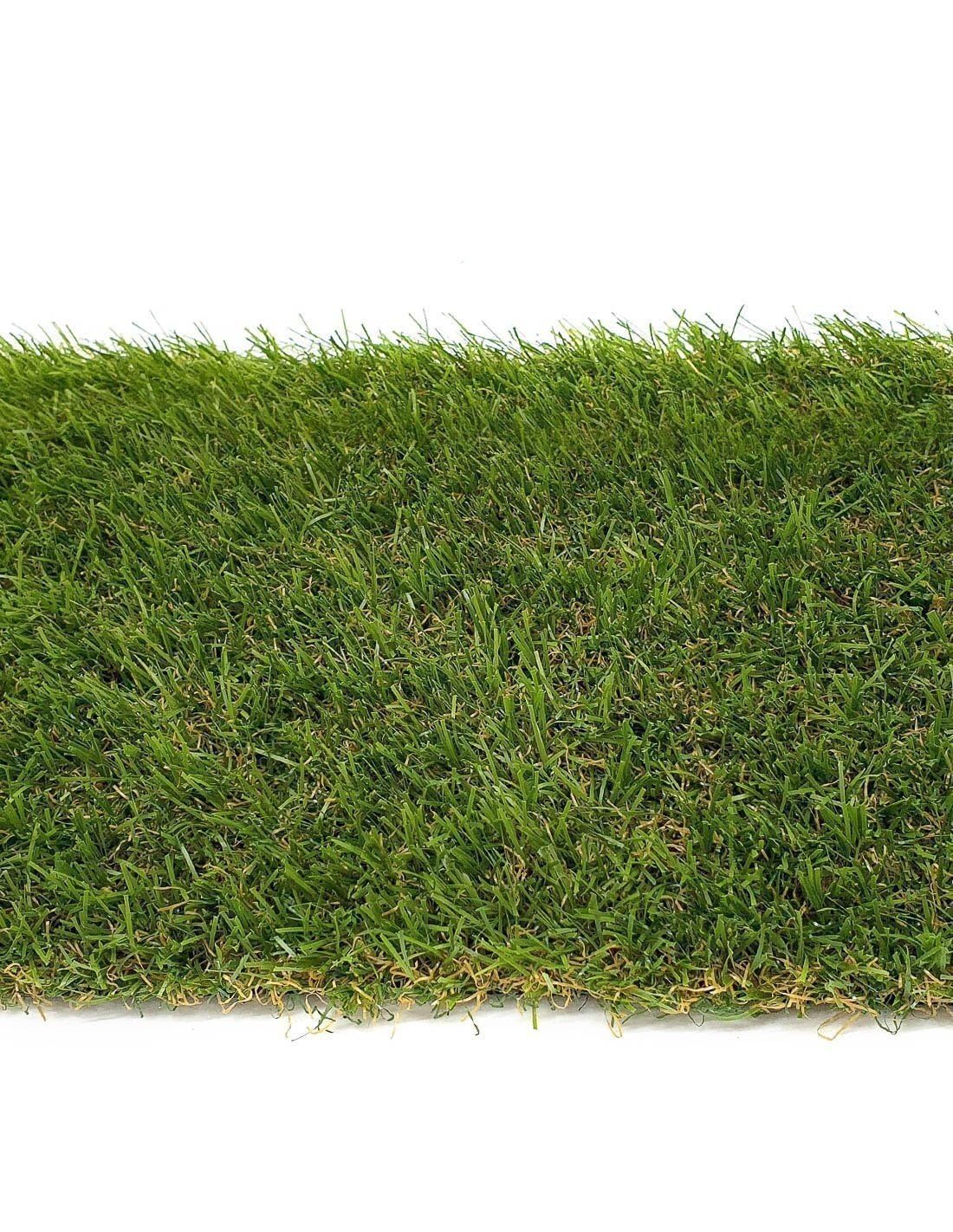JARDIN202 - Césped Artificial Alhaurin 25mm - Rollos | Ideal para Terrazas, Balcones, Jardines y Patios | Fácil Instalación | 2 x 4 metros: 8 m2 -