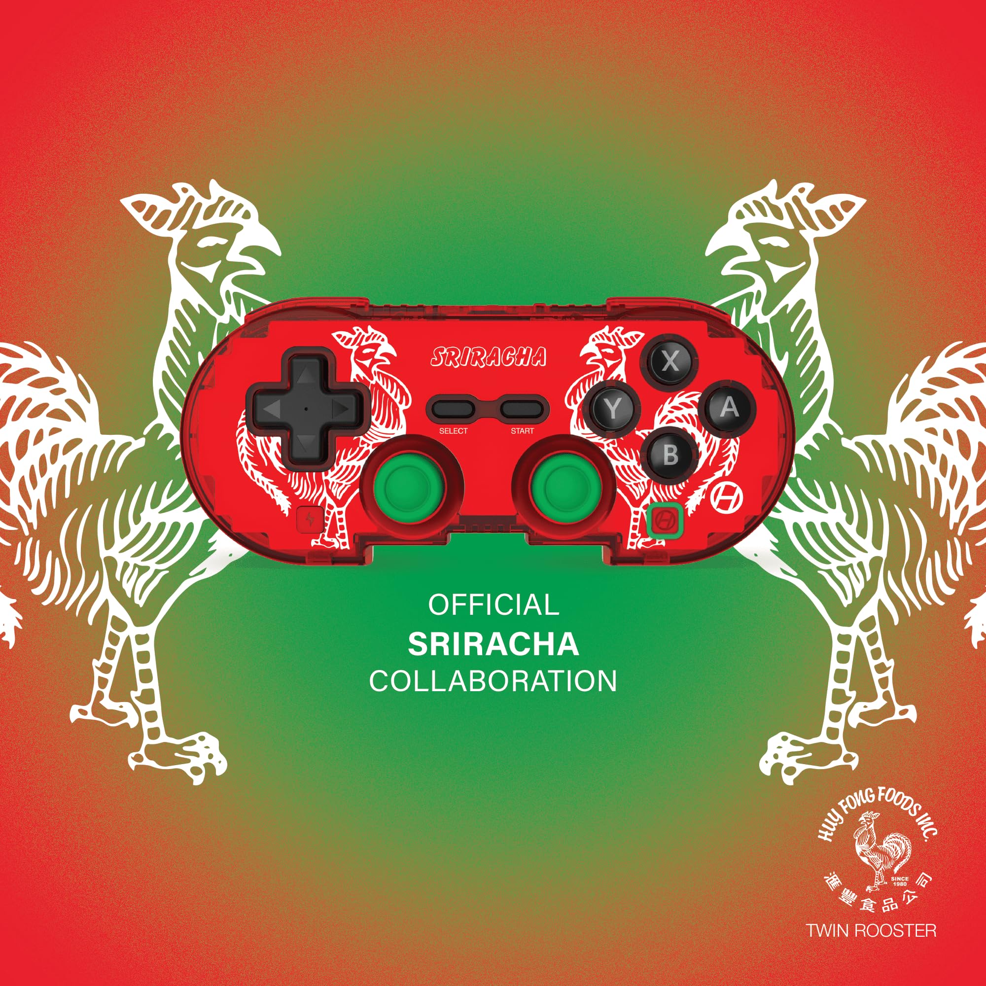 Amazon.com: Hyperkin Limited Edition Official Sriracha Pixel Art
