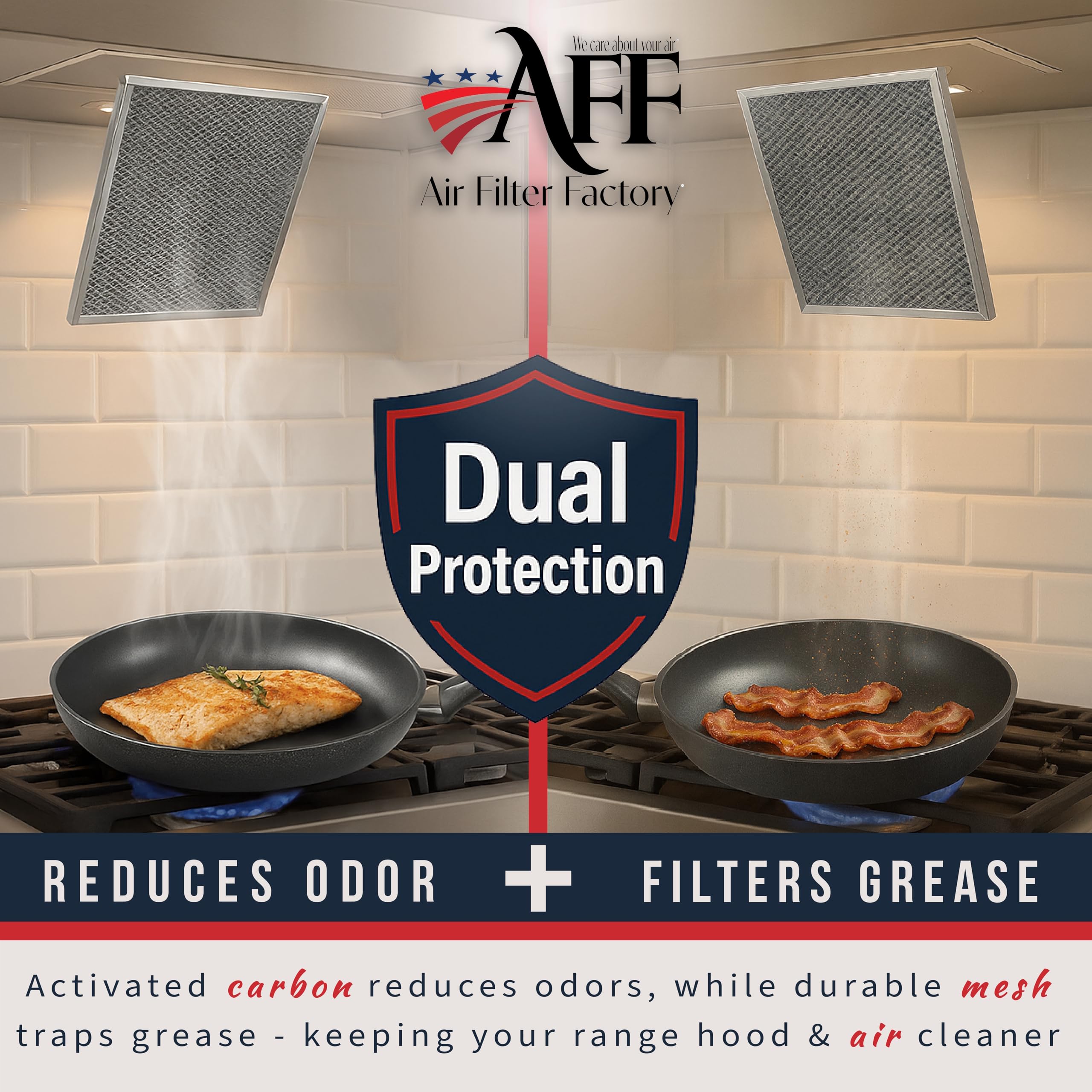 2 PACK Air Filter Factory Kompatibler Ersatz für GE WB02 X 10700 Reihe Kapuze Aluminium Fett Filter