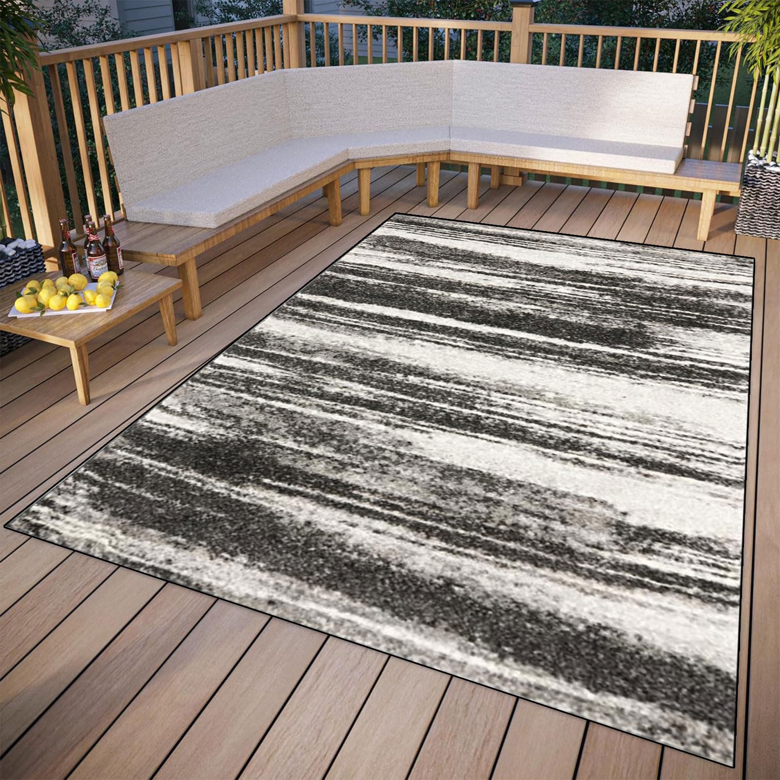 Alfombra pasillo de pelo corto suave de 65x200 cm ideal para decorar la cocina o el dormitorio