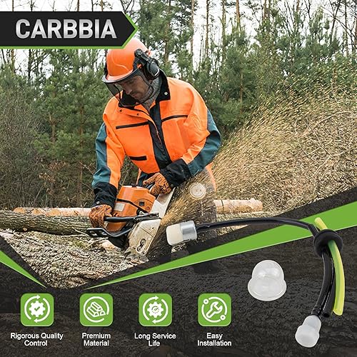 Miniatura 8 de CARBBIA Kit de afinación de 2 piezas de filtro de línea de combustible con ojal para Echo GT225 GT200 PE225 SRM225 SRM2100 SRM210 SRM211 SRM2110