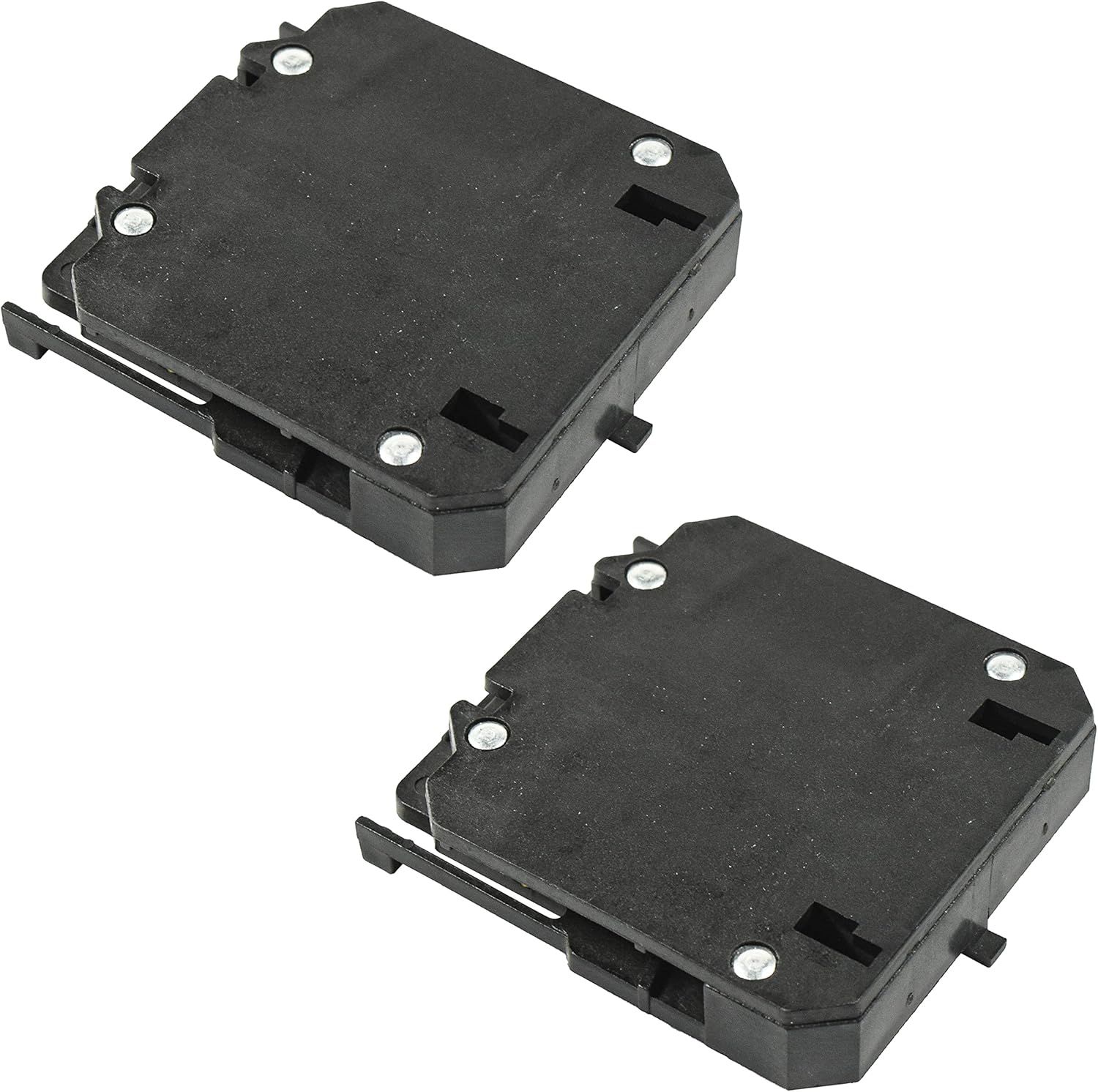 HQRP 2-Pack Auxiliary Switch Compatible with SA1Z600VS 10Amp 600VAC 1NO-1NC #6-32 Screw-Type AUX for Definite Purpose Contactor Applications