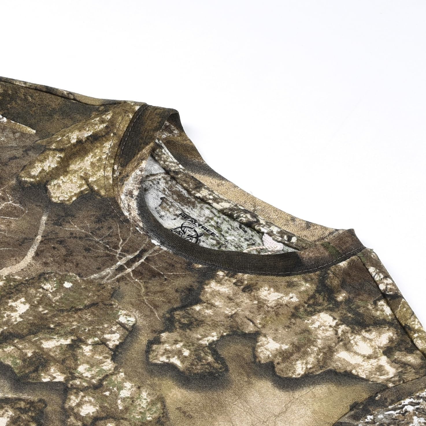 Youth Camouflage Short Sleeve Crewneck Shirt for Boys and Girls - Image 5