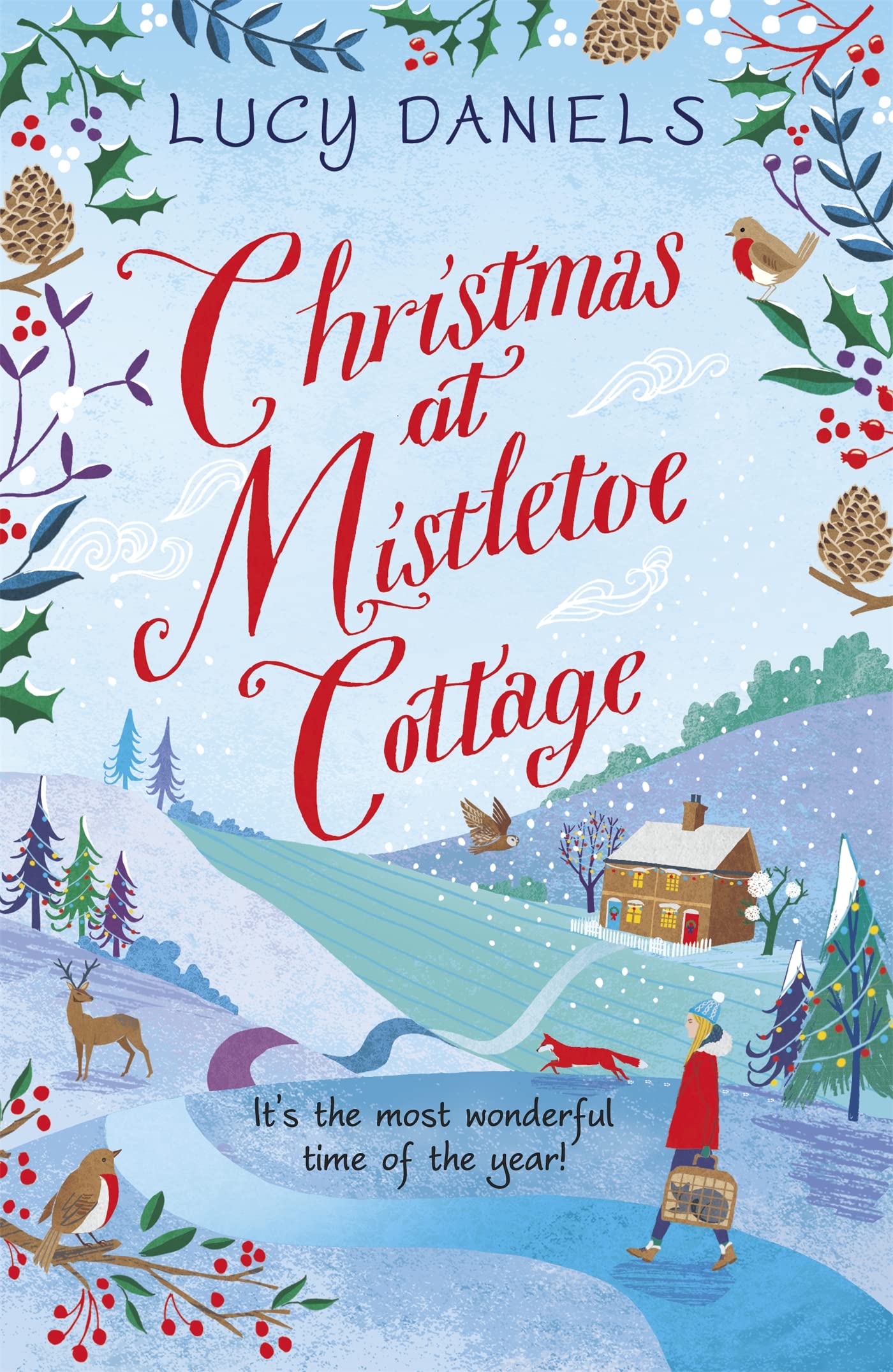 Christmas at Mistletoe Cottage: A heartwarming, cosy Christmas love story set in a Yorkshire village (Animal Ark Revisited)