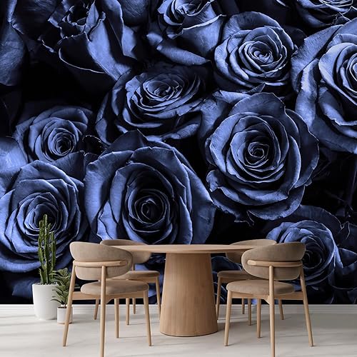 Miniatura 3 de wall26 - Mural de papel pintado para pared, elegante, autoadhesivo, de gran tamaño, removible, con diseño floral de rosas