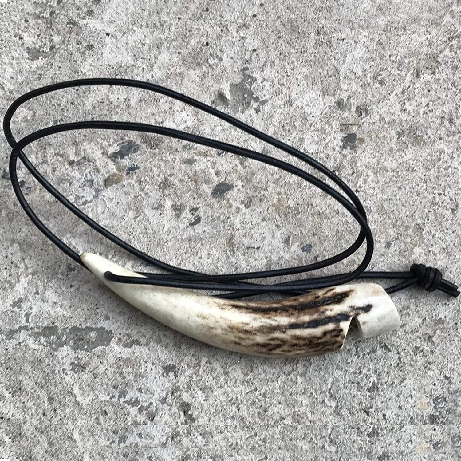 STAG ANTLER HORN DOG WHISTLE FOR TRAINING OR HUNTING SHOOTING HANDMADE GUN DOG, natural color - Image 2