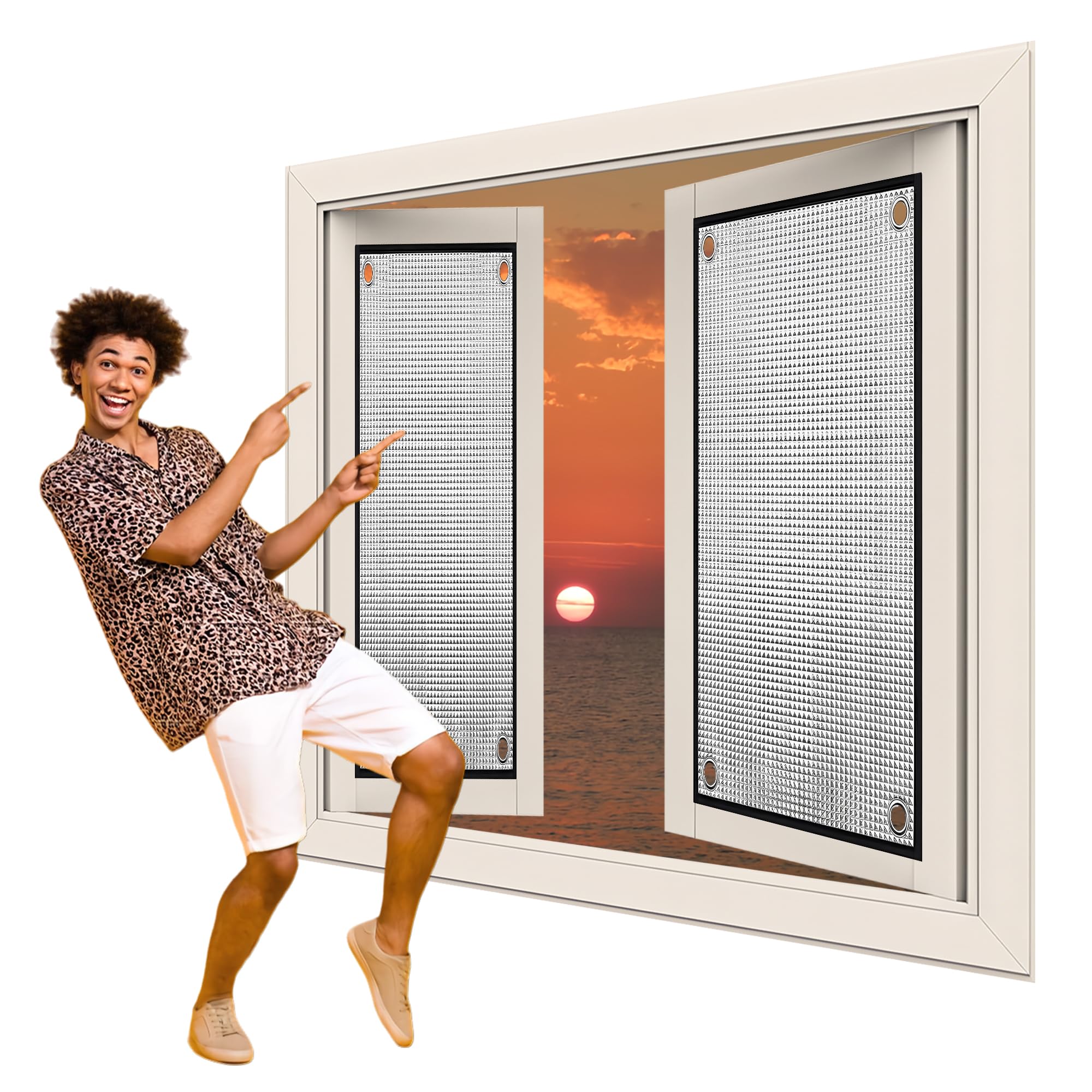 Film Fenetre Anti Regard 120 x 146 cm Occultant Totalement Film Anti UV Solaire Fenetre avec Ventouse pour Chaleur, Fenêtre, Véranda, Salle de Bain, Bureau, Argent